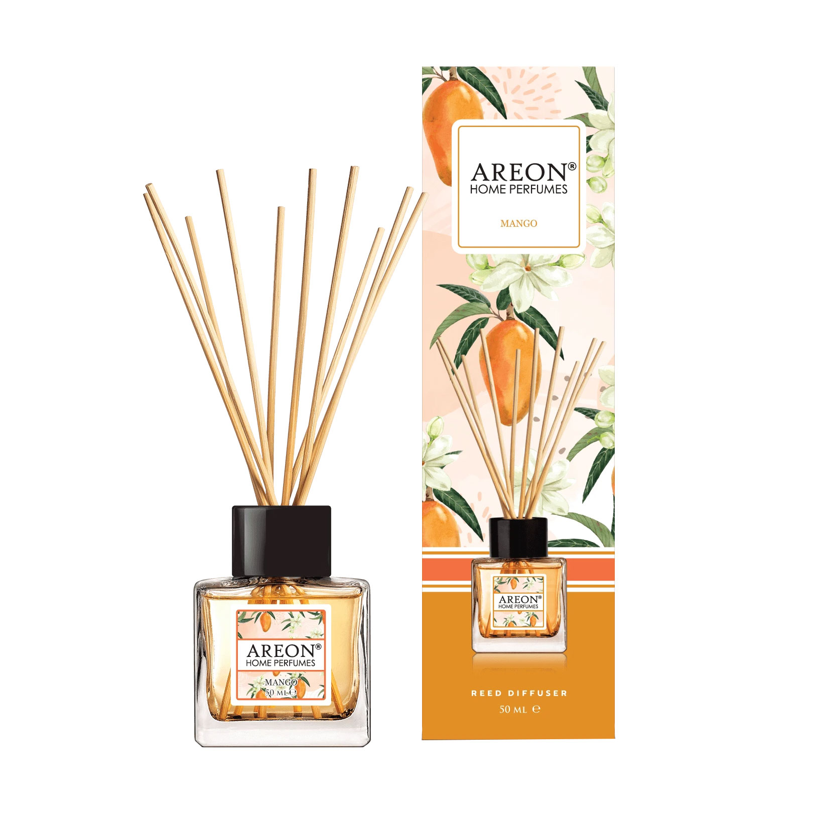 Аромадифузор повітря Areon Home Perfume Mango, 50 мл
